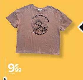Tex - T Shirt Femme offre à 9,99€ sur Carrefour Drive