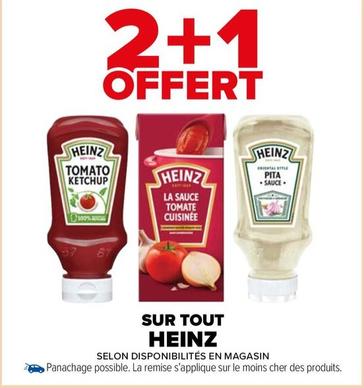 Heinz - Sur Tout offre sur Carrefour Drive