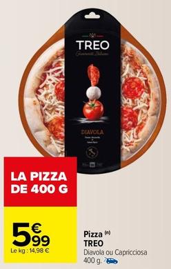 Treo - Pizza   offre à 5,99€ sur Carrefour Drive