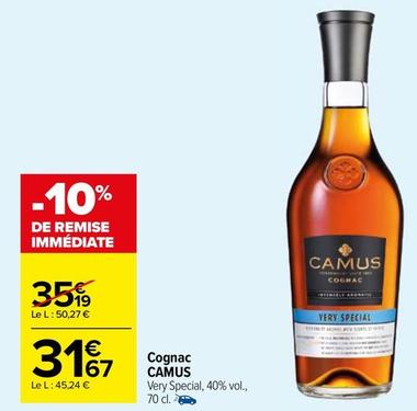 Camus - Cognac offre à 31,67€ sur Carrefour Drive