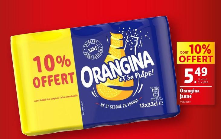 Orangina - Jaune 