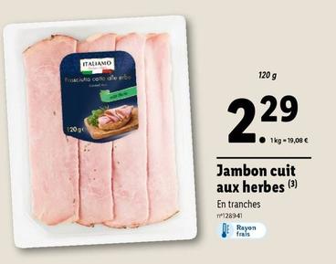 Italiamo - Jambon Cuit Aux Herbs 