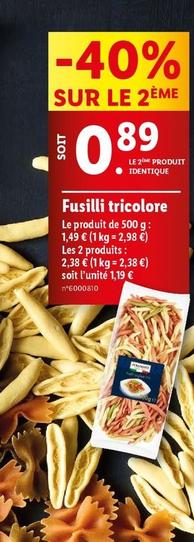 Italiamo - Fusilli Tricolore