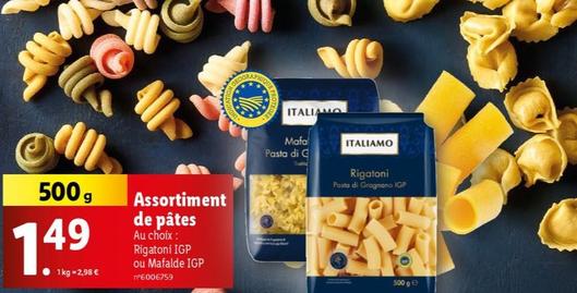 Italiamo - Assortiment De Pâtes