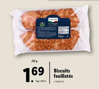 Italiamo - Biscuits Feuilletés