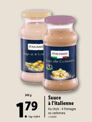 Italiamo - Sauce À L'Italienne