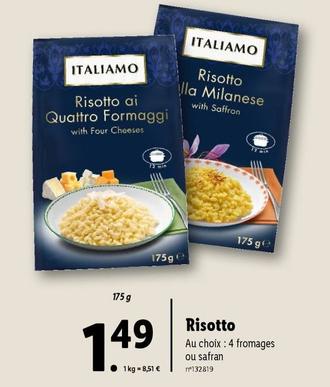 Italiamo - Risotto offre à 1,49€ sur Lidl