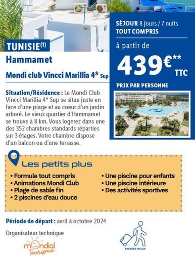 Hammamet Mondi Club Vincci Marillia 4