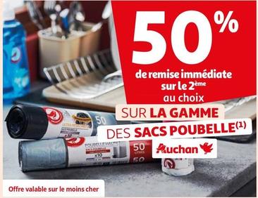 Auchan - Sur La Gamme Des Sacs Poubelle