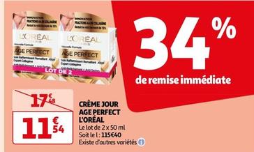 L'Oréal Paris - Crème Jour Age Perfect