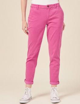 Pantalon chino Instinct rose framboise femme offre à 39,99€ sur Vib's