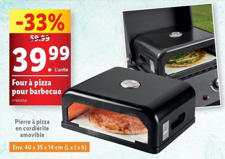 Four A Pizza Pour Barbecue  offre à 39,99€ sur Lidl