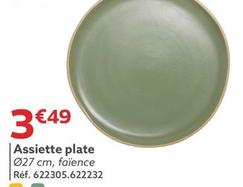 Assiette Plate offre à 3,49€ sur Gifi