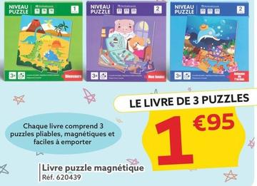 Livre Puzzle Magnétique offre à 1,95€ sur Gifi