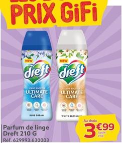 Dreft - Parfum De Linge 210G  offre à 3,99€ sur Gifi