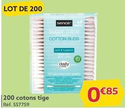 200 Coton-Tiges offre à 0,85€ sur Gifi
