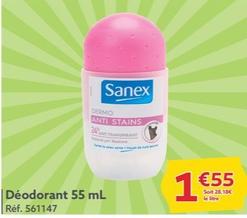 Sanex - Déodorant 55Ml  offre à 1,55€ sur Gifi