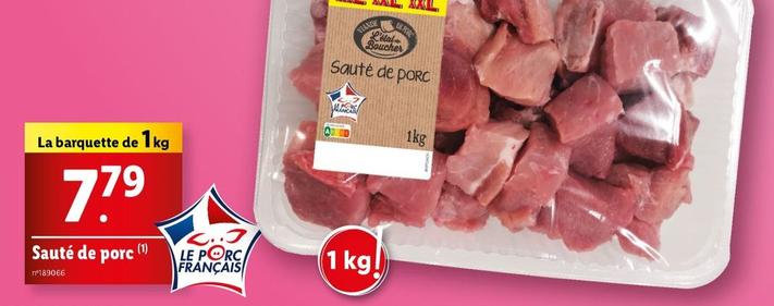 L'Étal Du Boucher - Sauté De Porc offre à 7,79€ sur Lidl