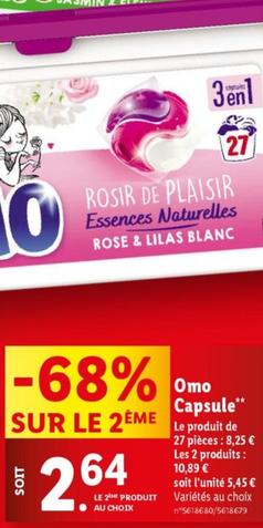 Omo - Porte-capsules offre à 5,45€ sur Lidl