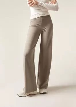 Legging palazzo en punto Milano offre à 29,95€ sur Calzedonia