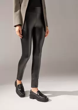 Legging Thermique Effet Cuir offre à 29,95€ sur Calzedonia