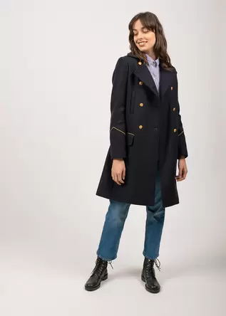 Manteau inspiration officier Ste Louane offre à 399€ sur Saint James