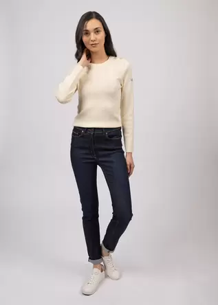 Pull marin uni Marée offre à 159€ sur Saint James