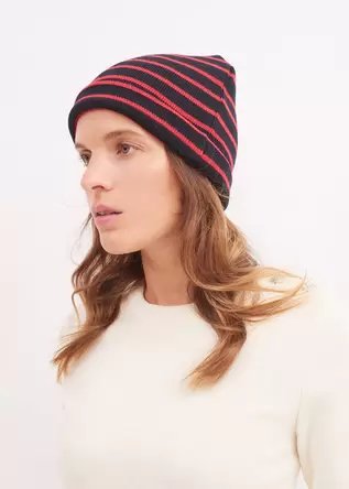 Bonnet marin rayé Cartier offre à 35€ sur Saint James