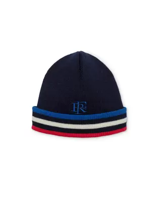 Bonnet tricolore en laine offre à 49€ sur Saint James