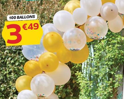 100 Ballons offre à 3,49€ sur Gifi