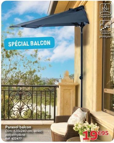 Parasol Balcon offre à 19,95€ sur Gifi