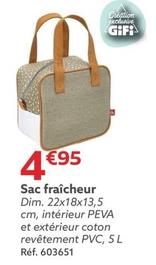 Sac Fraîcheur offre à 4,95€ sur Gifi