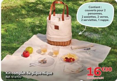 Kit Complet De Pique-Nique offre à 16,9€ sur Gifi