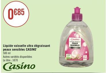 Liquide vaisselle offre à 0,85€ sur Géant Casino