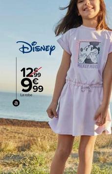 Disney - Robe Fille offre à 9,99€ sur Carrefour Express