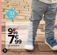 Tex - Pantalon Bébé offre à 7,99€ sur Carrefour Express