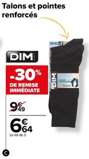 Dim - Mi Chaussettes Homme offre à 6,64€ sur Carrefour Express