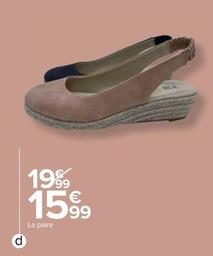 Tex - Sandale Femme offre à 15,99€ sur Carrefour Express