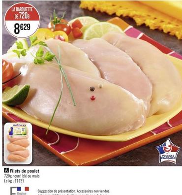 Filets de poulet offre à 8,29€ sur Casino Supermarchés