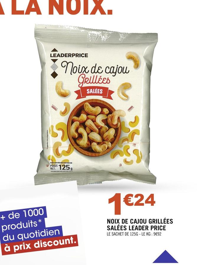  offre à 1,24€ sur Casino Supermarchés