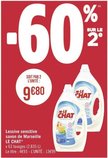 Lessive liquide offre à 13,99€ sur Casino Supermarchés