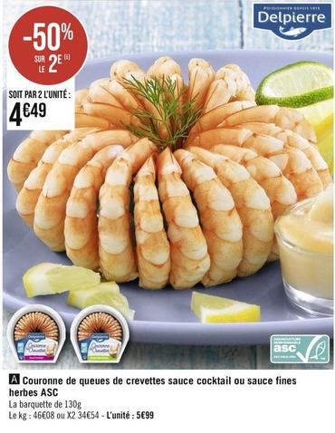 Queues de crevettes offre à 5,99€ sur Casino Supermarchés