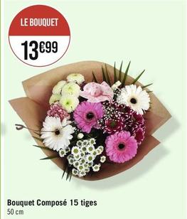 Bouquet de fleurs offre à 13,99€ sur Casino Supermarchés