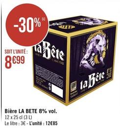 Bière offre à 8,99€ sur Casino Supermarchés