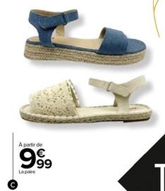 Chaussons offre à 9,99€ sur Carrefour City