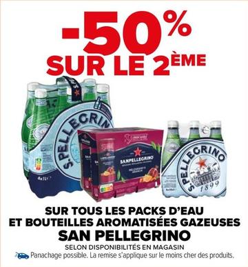 San Pellegrino - Sur Tous Les Packs D'eau Et Bouteilles Aromatisées Gazeuses