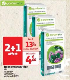 Gardenstar - Terre Dite De Bruyere offre à 4,66€ sur Auchan Hypermarché