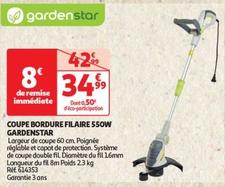 gardenstar - coupe bordure filaire 550w