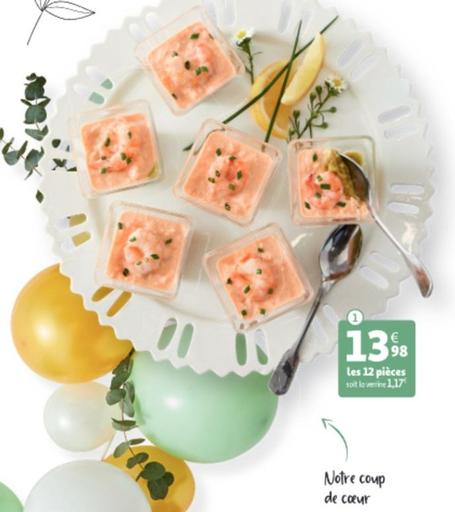 Verrines Avocat Crevettes offre à 13,98€ sur Auchan Hypermarché