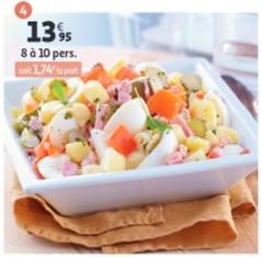 Salade Piemontaise Au Jambon offre à 13,95€ sur Auchan Hypermarché